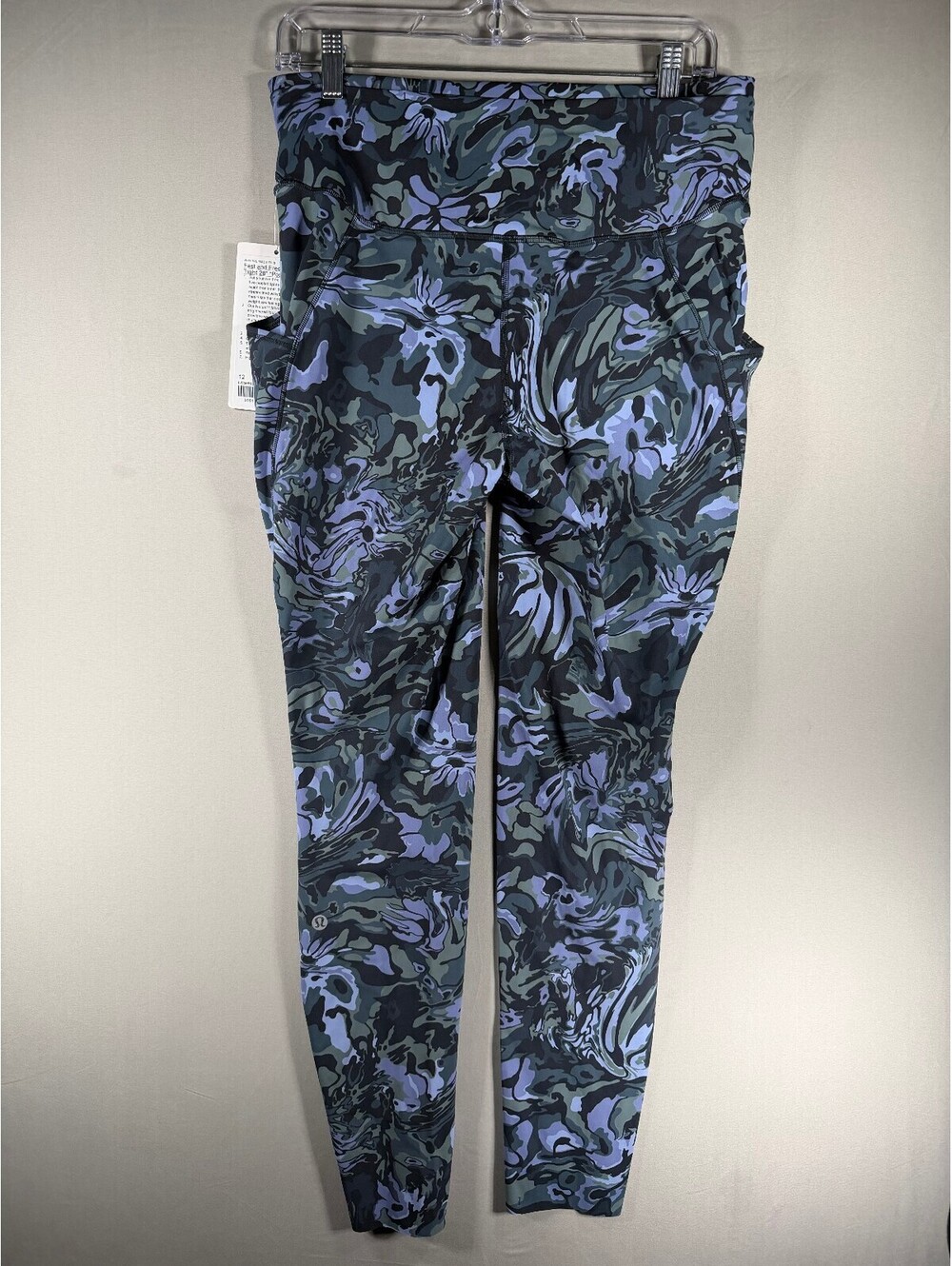 Lululemon Fast & Free HR Tight 28" with Pockets Sz 12 in Flower Meld Multi NWT - Picture 9 of 10